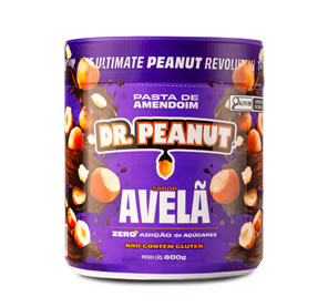 Pasta de Amendoim com Whey Protein 600g Dr Peanut