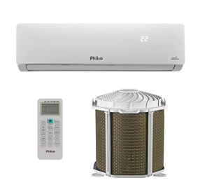 Ar condicionado Split Philco Hi Wall Inverter 12.000 Btus/h Frio PAC12FC 220V