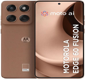 Smartphone Motorola Edge 60 Fusion 5G – 256GB 16GB (8GB RAM+8GB Ram Boost) 50MP Sony AI Camera IP68 NFC – Mocha Mousse