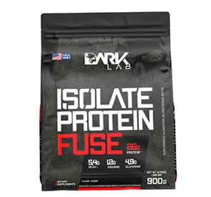Whey Isolate Protein Fuse 900g Dark Lab Sabor Morango